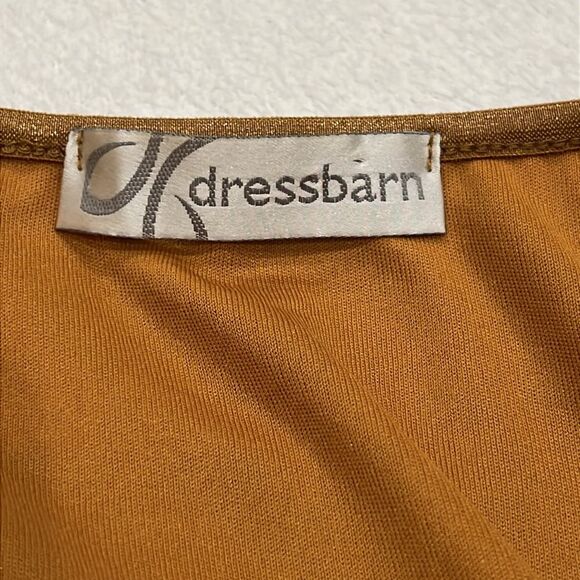 Dress Barn Fall Floral Lace Layered Top Size Large - Picture 11 of 13